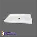 Specialty Recreation 24 x 24 in. Shower Pan, White SP322896